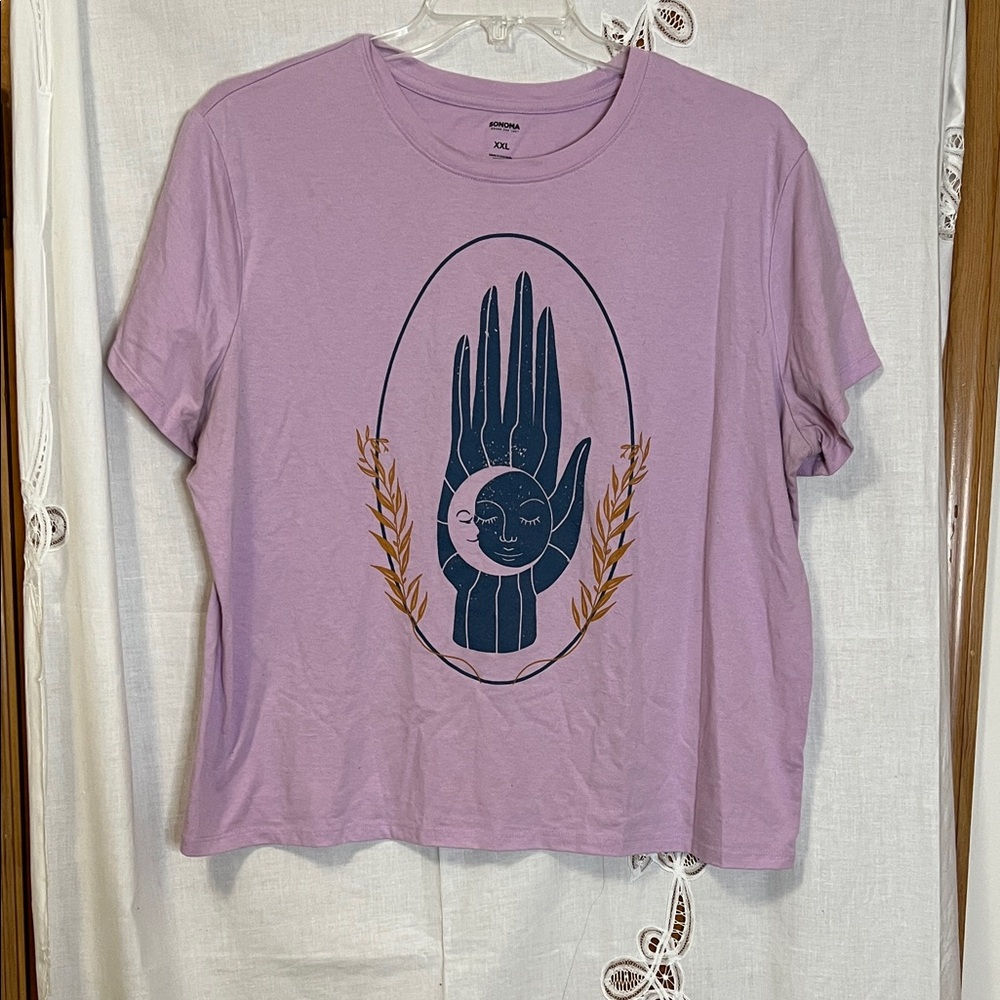 Purple Graphic Tee